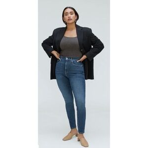 Everlane The Curvy Way High Skinny Jeans Blue Size 28 Regular